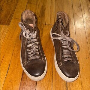 Benheart antic colorWomen's Brown High-Top Ankle Boots 6.5